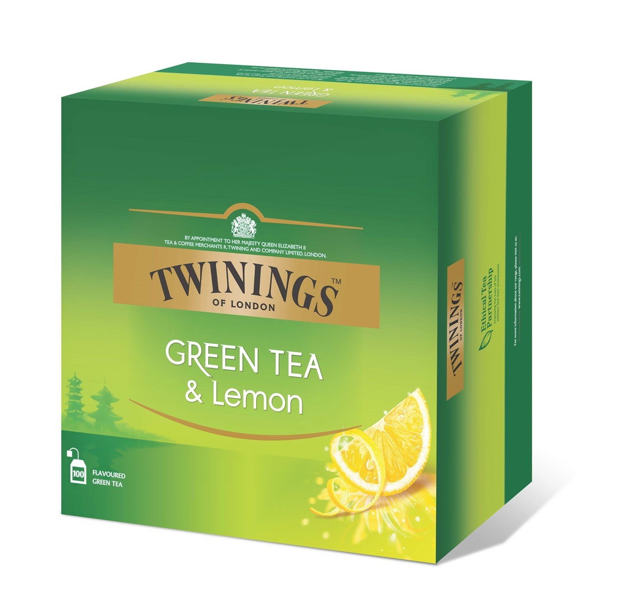 Twinings Grönt Te & Citron 100-pack