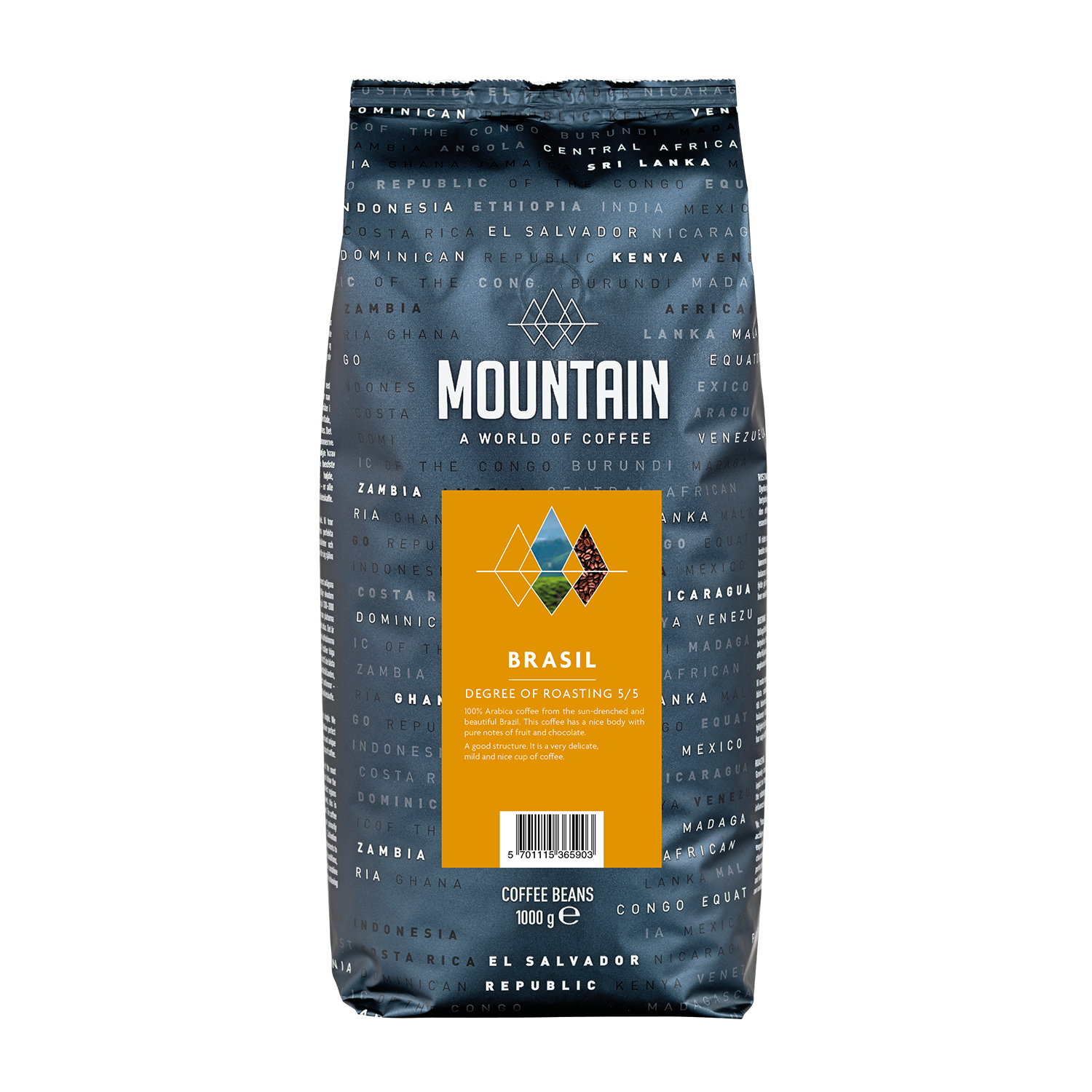 BKI Mountain Brasil Kaffe HB 6 x 1kg