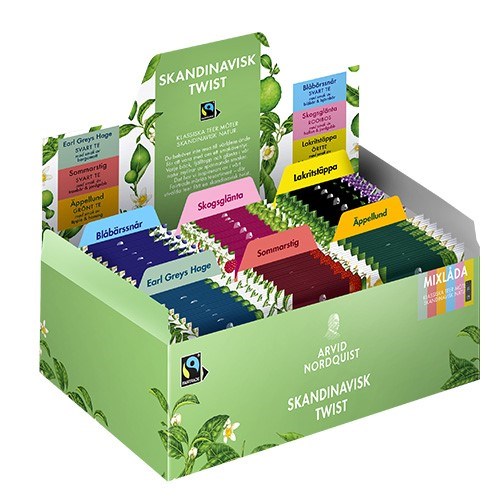 Sortimentslåda Te Skand Twist 90 påsar