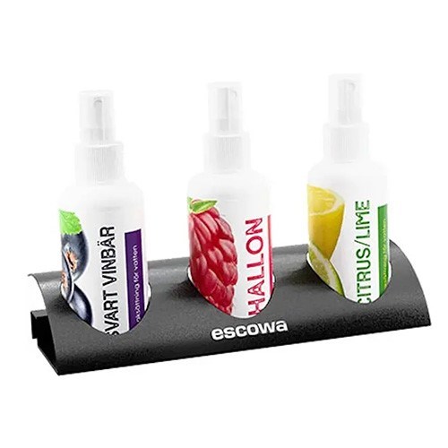 Aromaställ för 3 flaskor