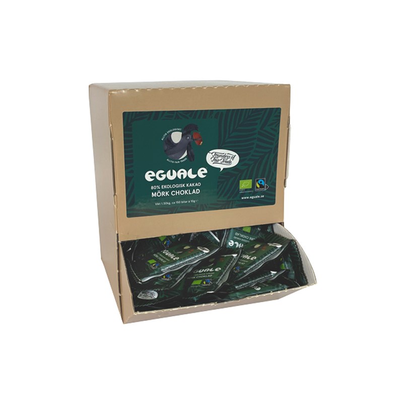 Eguale Mini Mörk Choklad 10g x150st